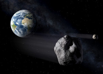 Asteroide passará próximo à Terra neste domingo a 124 mil km/h